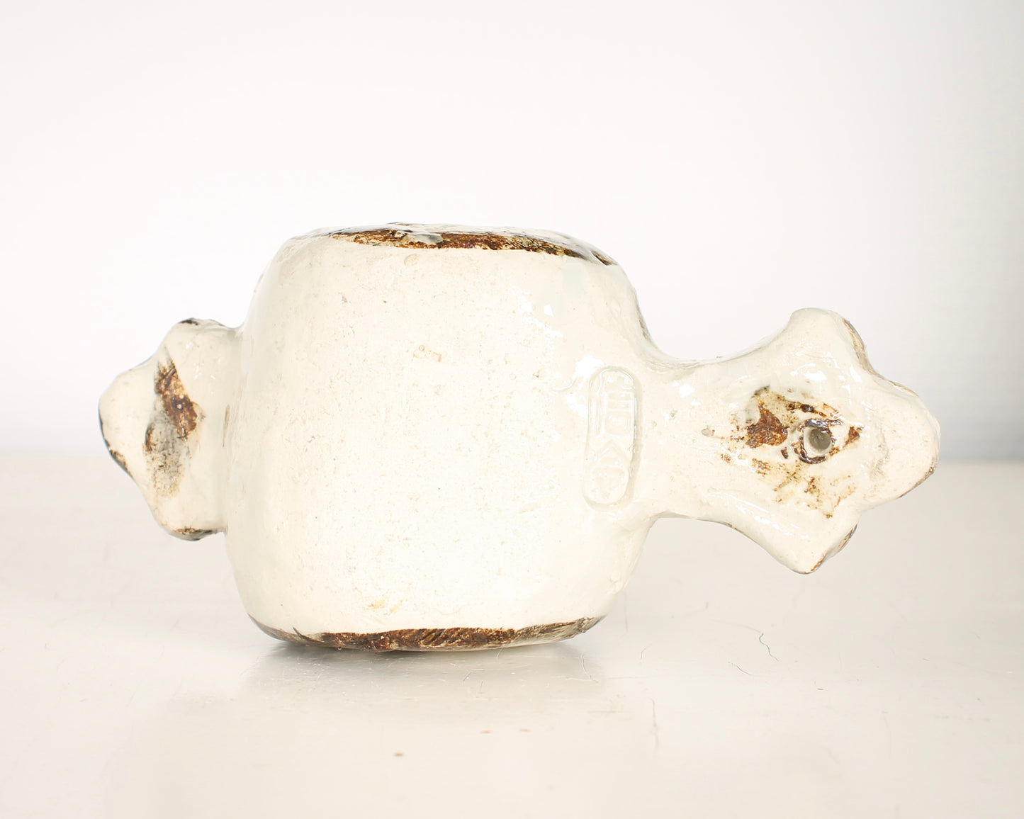 Vintage Japanese Ceramic Mouse Sculpture