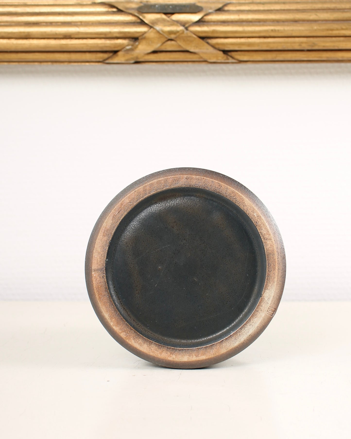 Vintage Japanese Kasama-ware Ceramic Vase by Arata Koji