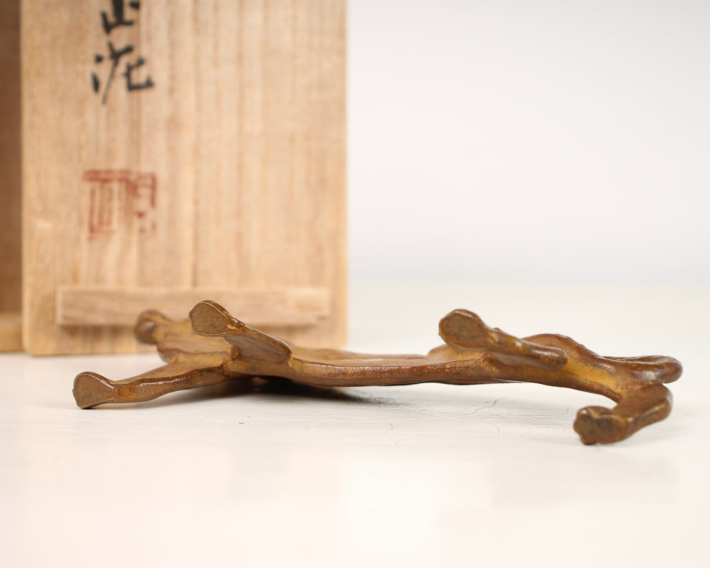 Vintage Japanese Bronze Tiger Figurine