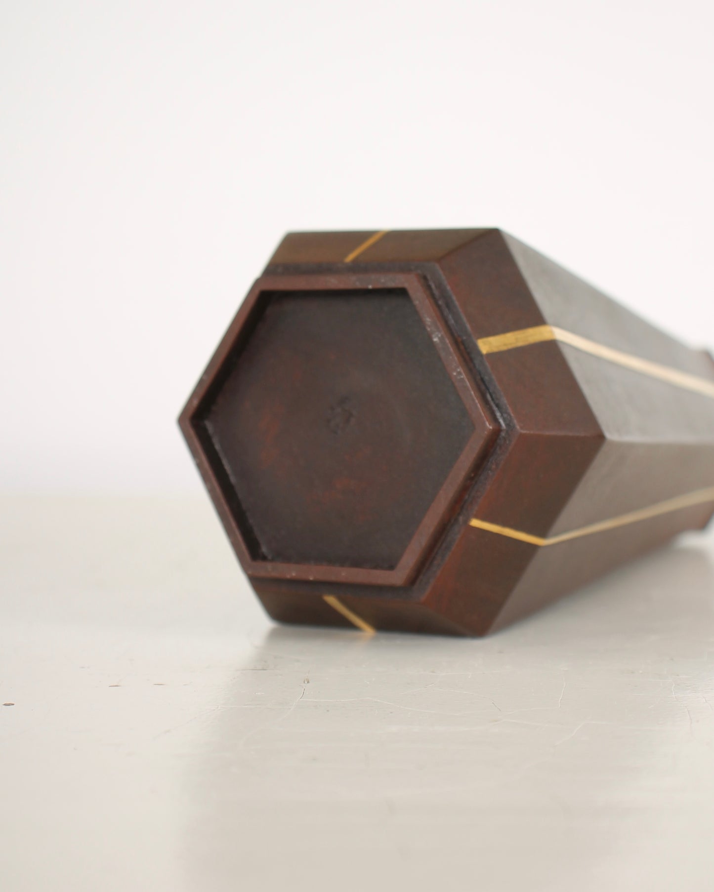 Vintage Japanese Bronze Vase by Kobayashi Shomin