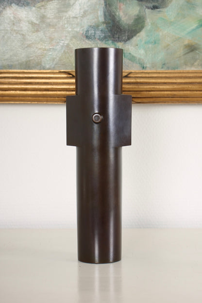 Vintage Japanese Bronze Vase by Aida Tomiyasu