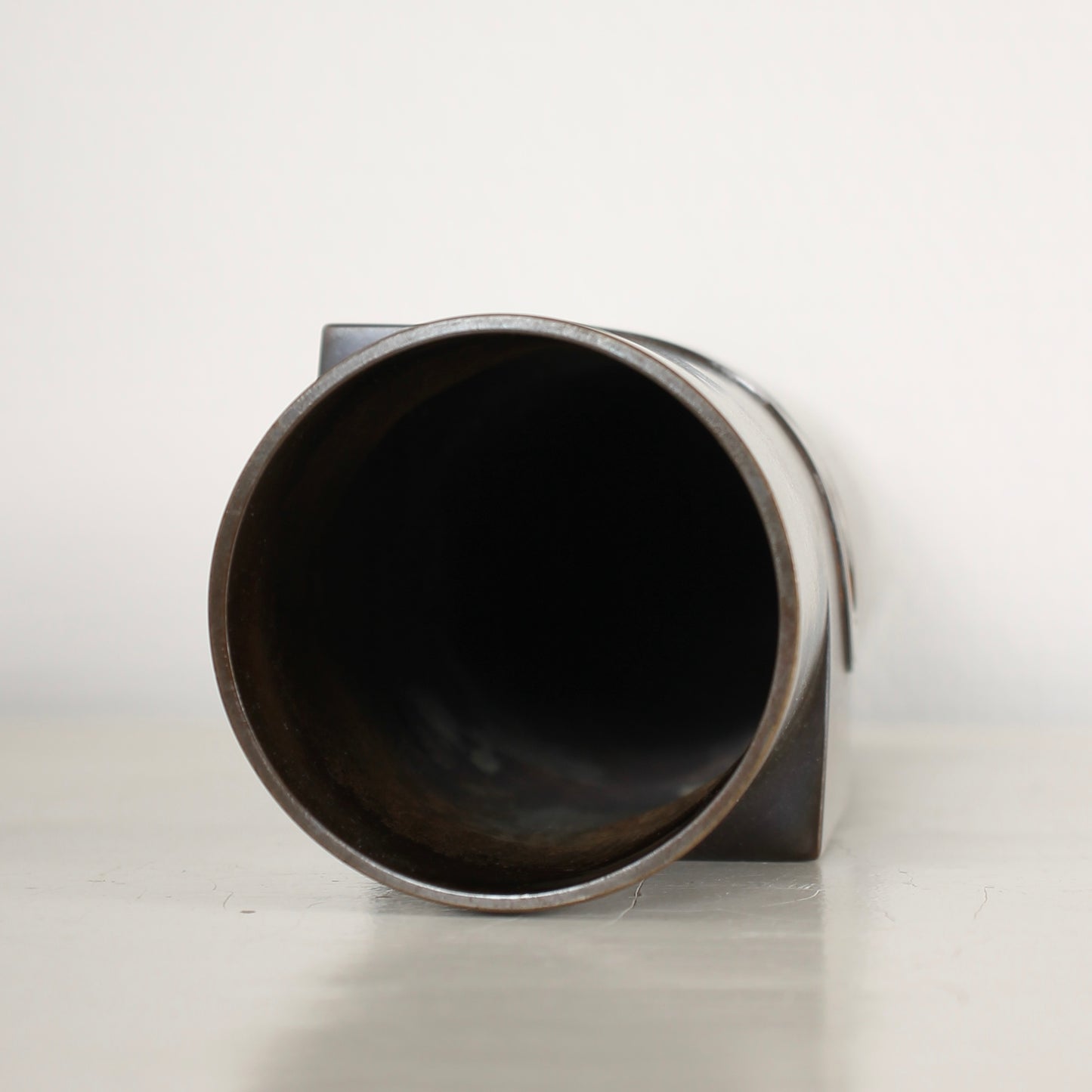 Vintage Japanese Bronze Vase by Aida Tomiyasu