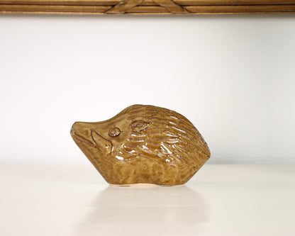 Vintage Japanese Ceramic Boar Figurine