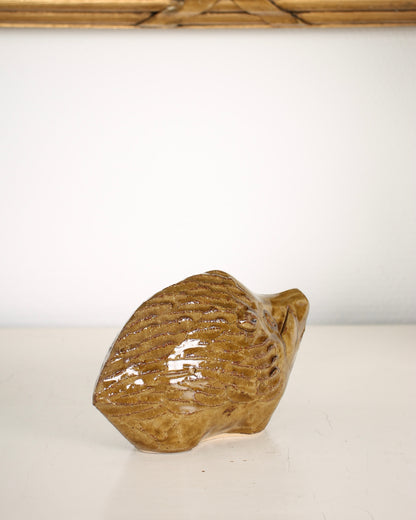 Vintage Japanese Ceramic Boar Figurine