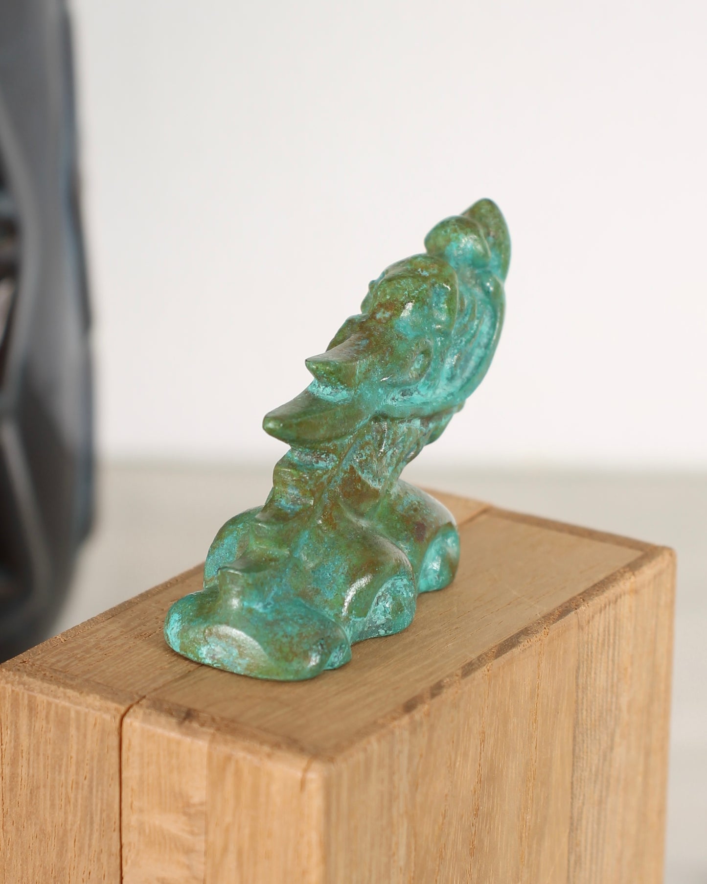 Vintage Japanese Bronze Dragon Paperweight by Nakajima Yasumi II