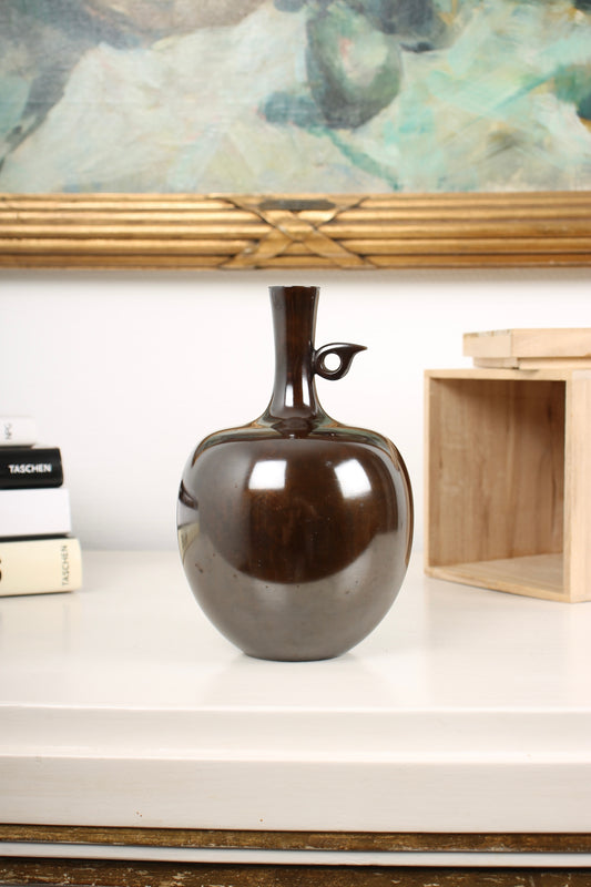 Vintage Japanese Bronze Vase by Tsuda Eijyu