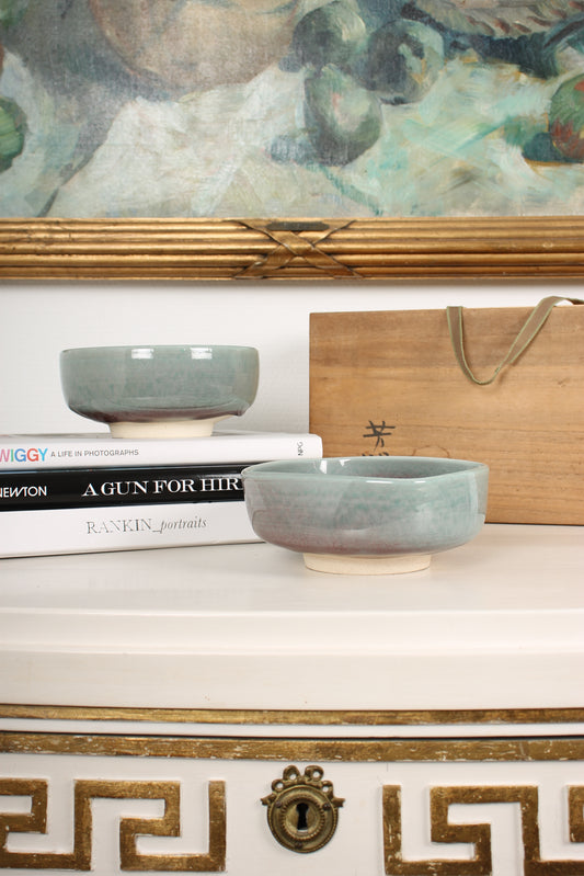 Vintage Japanse Ceramic Bowls, Pair