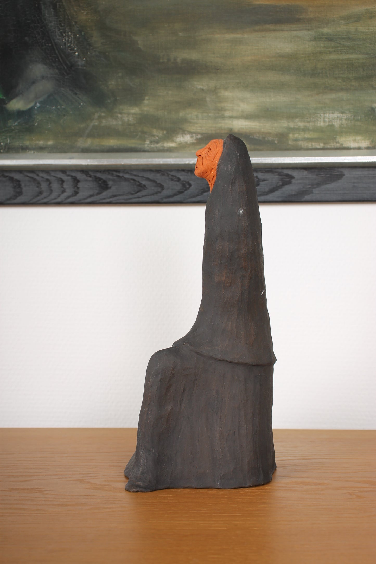 Vintage Ceramic Sculpture by Dagny Holm (Nun)