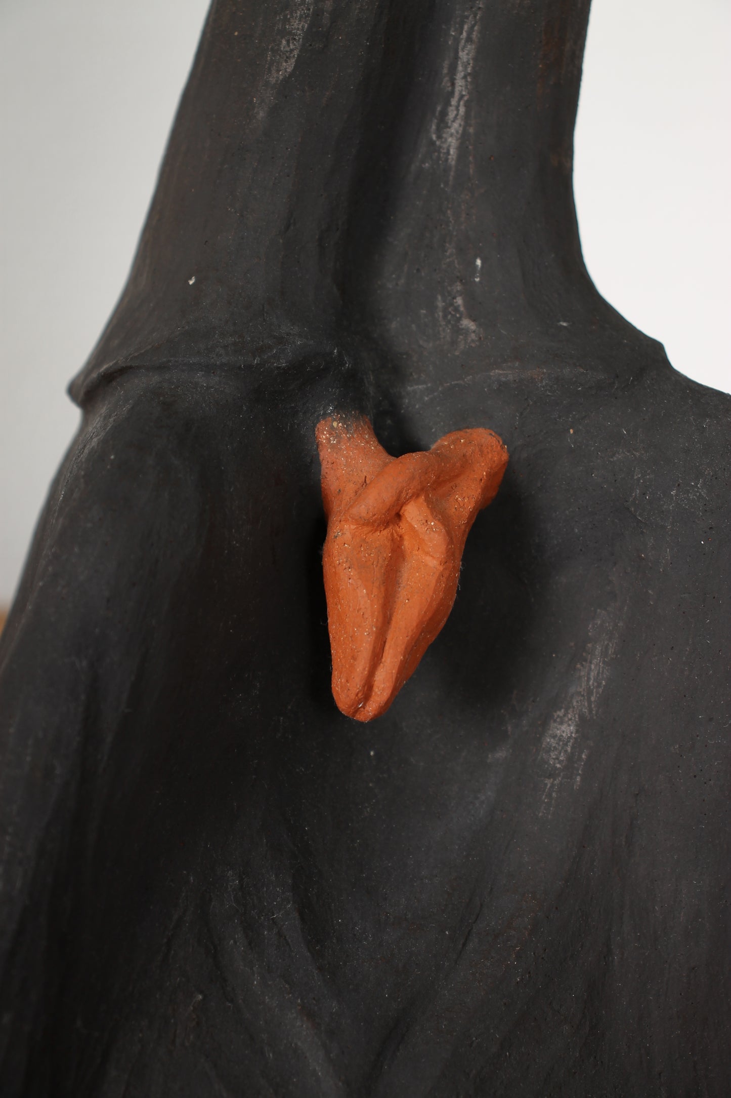 Vintage Ceramic Sculpture by Dagny Holm (Nun)