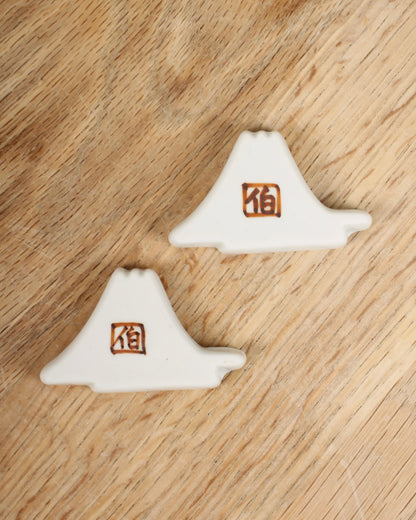Porcelain Chopstick Rests (Traditional Motifs)