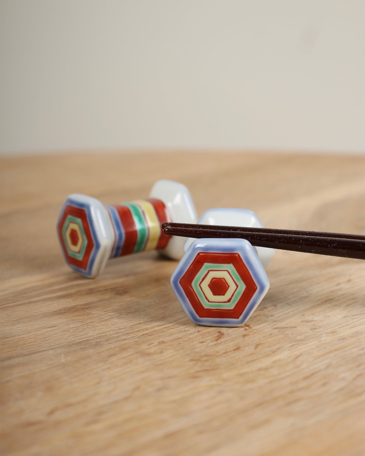 Porcelain Chopstick Rests (Traditional Motifs)