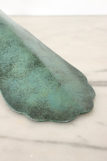 Vintage Japanese Bronze Sculpture of Peacock by Kome Jiichi