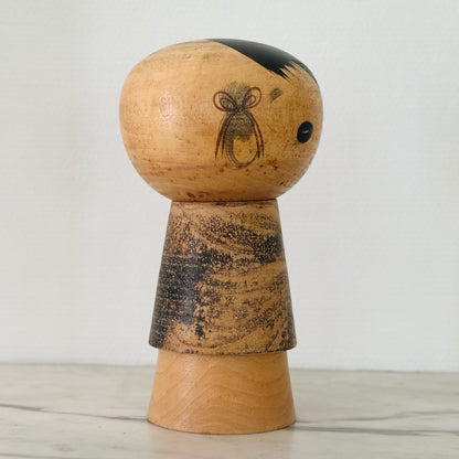 Vintage Japanese Kokeshi Doll by Watanabe Masao