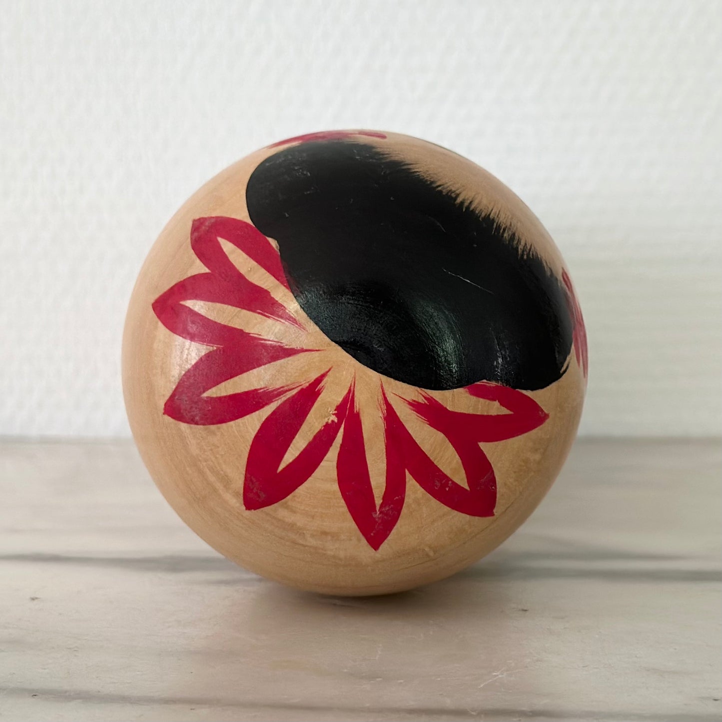 Vintage Japanese Celebration Kokeshi Doll
