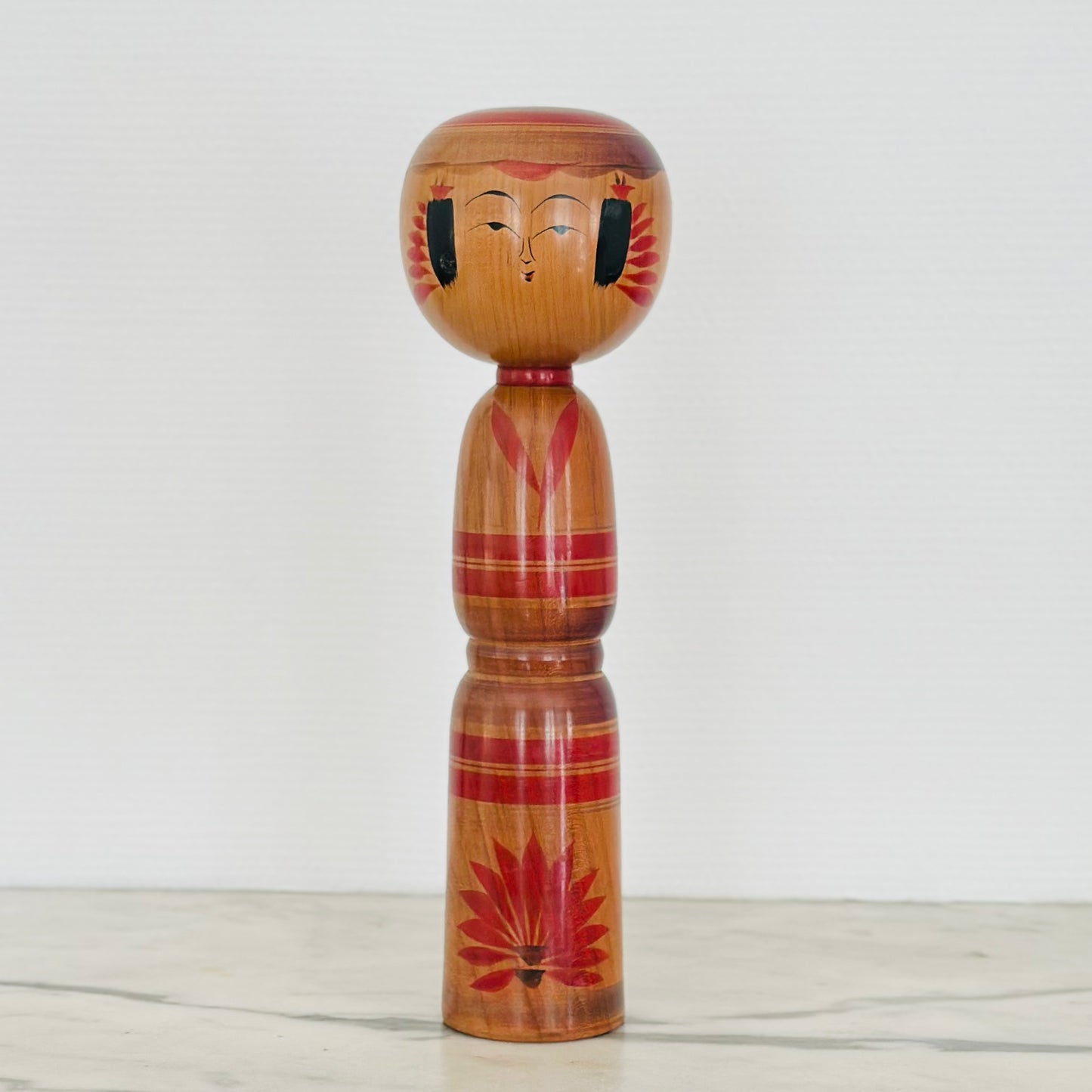 Vintage Japanese Kokeshi Doll Constricted Waist