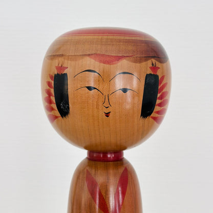 Vintage Japanese Kokeshi Doll Constricted Waist