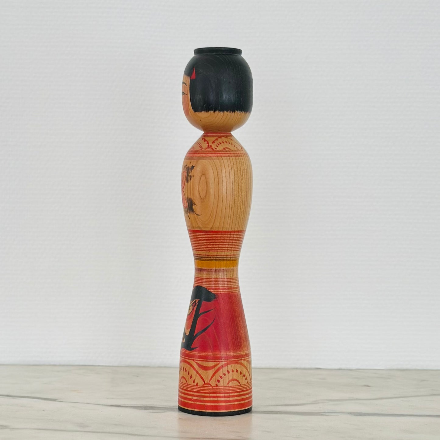 Vintage Japanese Kokeshi Doll Daruma Decoration