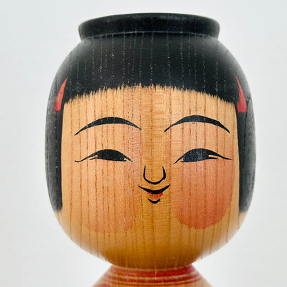 Vintage Japanese Kokeshi Doll Daruma Decoration
