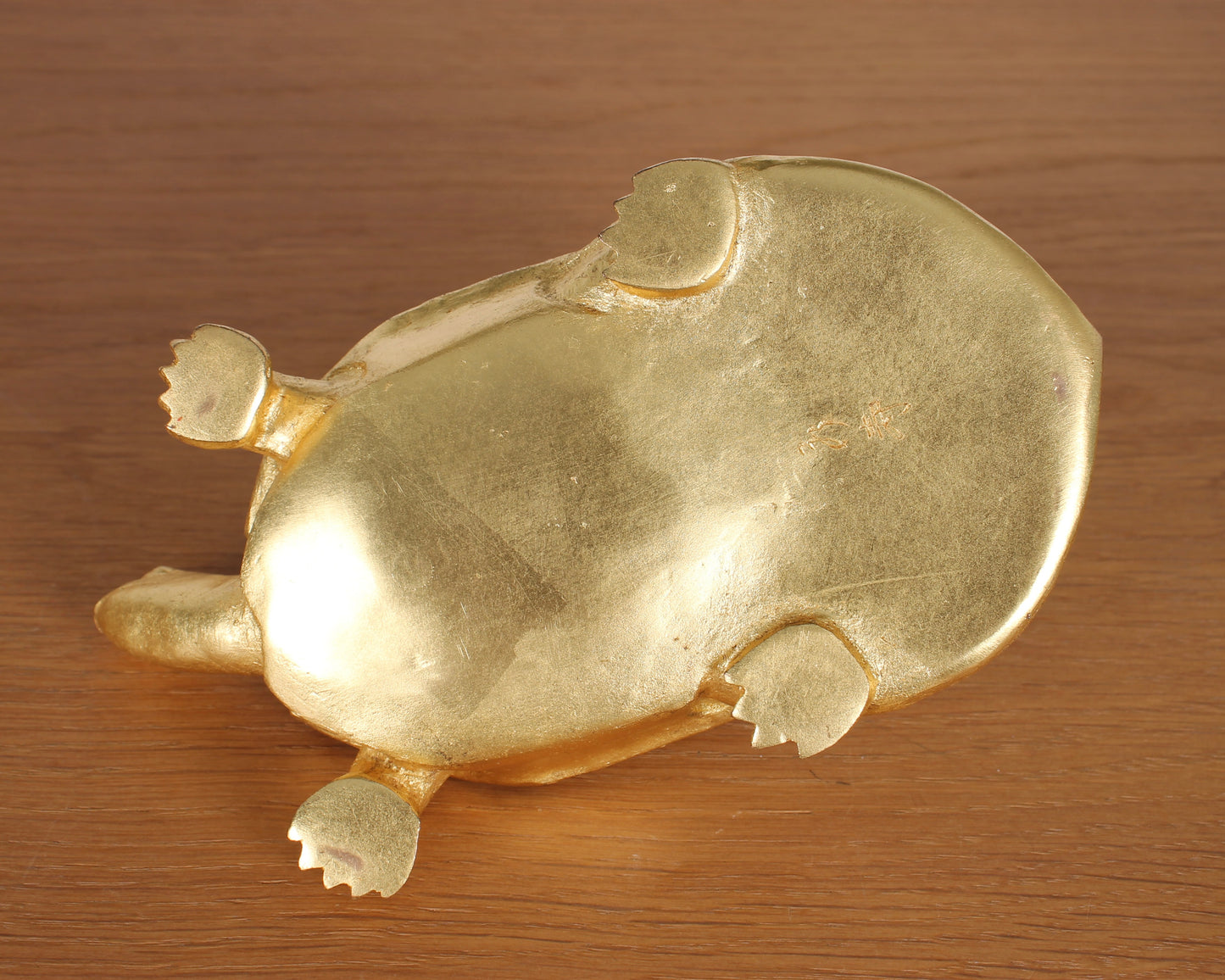 Vintage Japanese Bronze Sculpture of a Turtle and Snake by Tsuda Eijyu