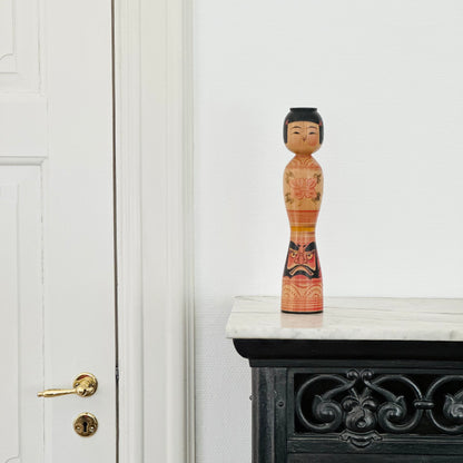 Vintage Japanese Kokeshi Doll Daruma Decoration