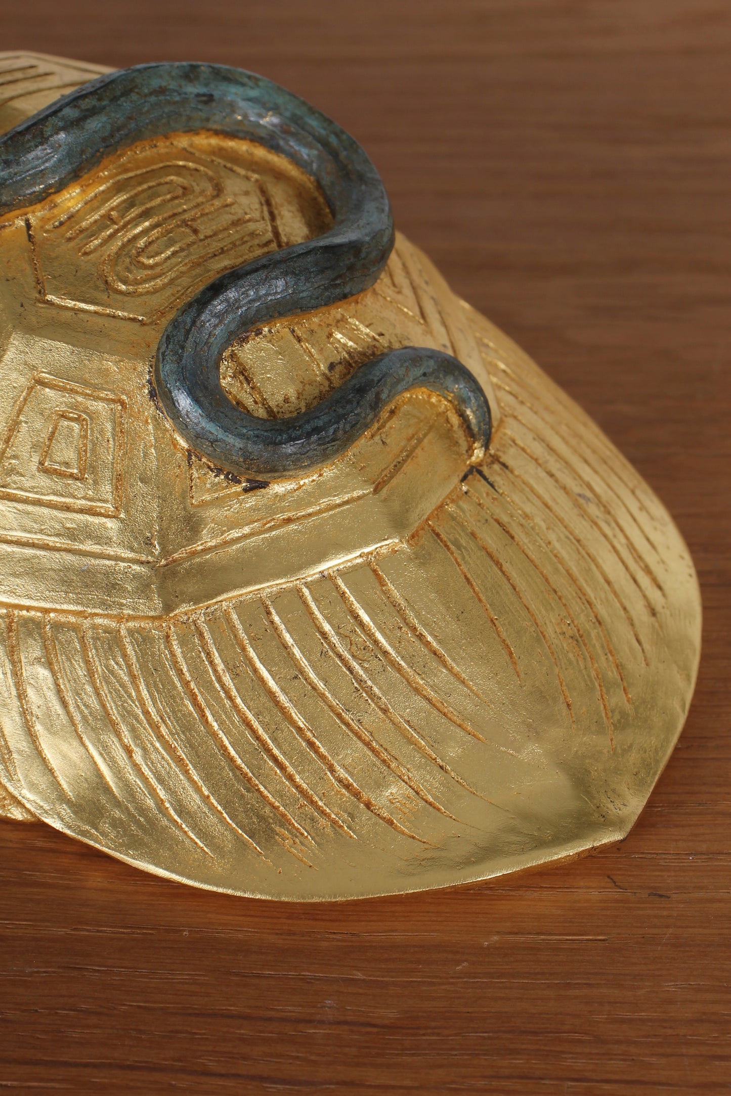 Vintage Japanese Bronze Sculpture of a Turtle and Snake by Tsuda Eijyu