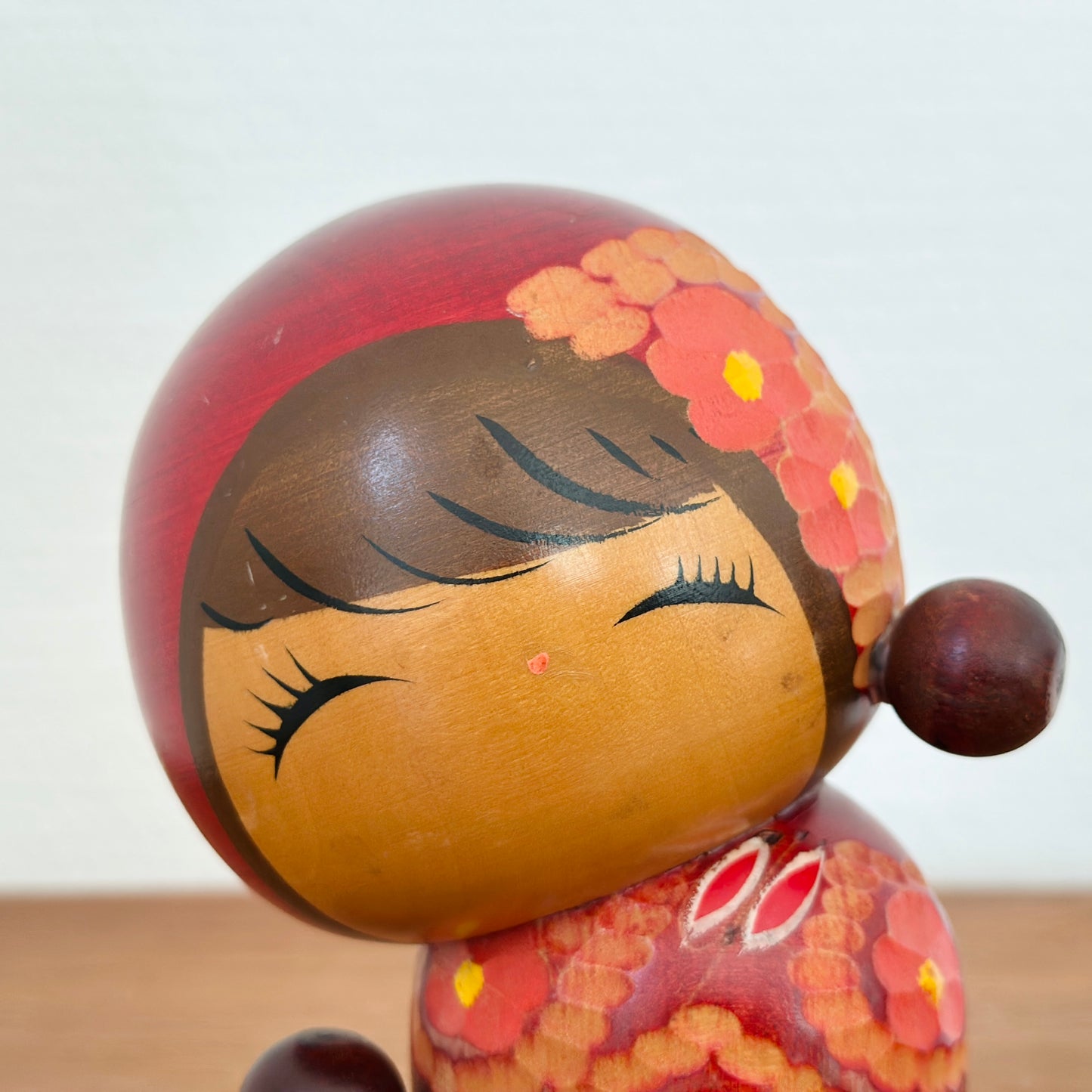 Vintage Japanese Kokeshi Doll Little Girl