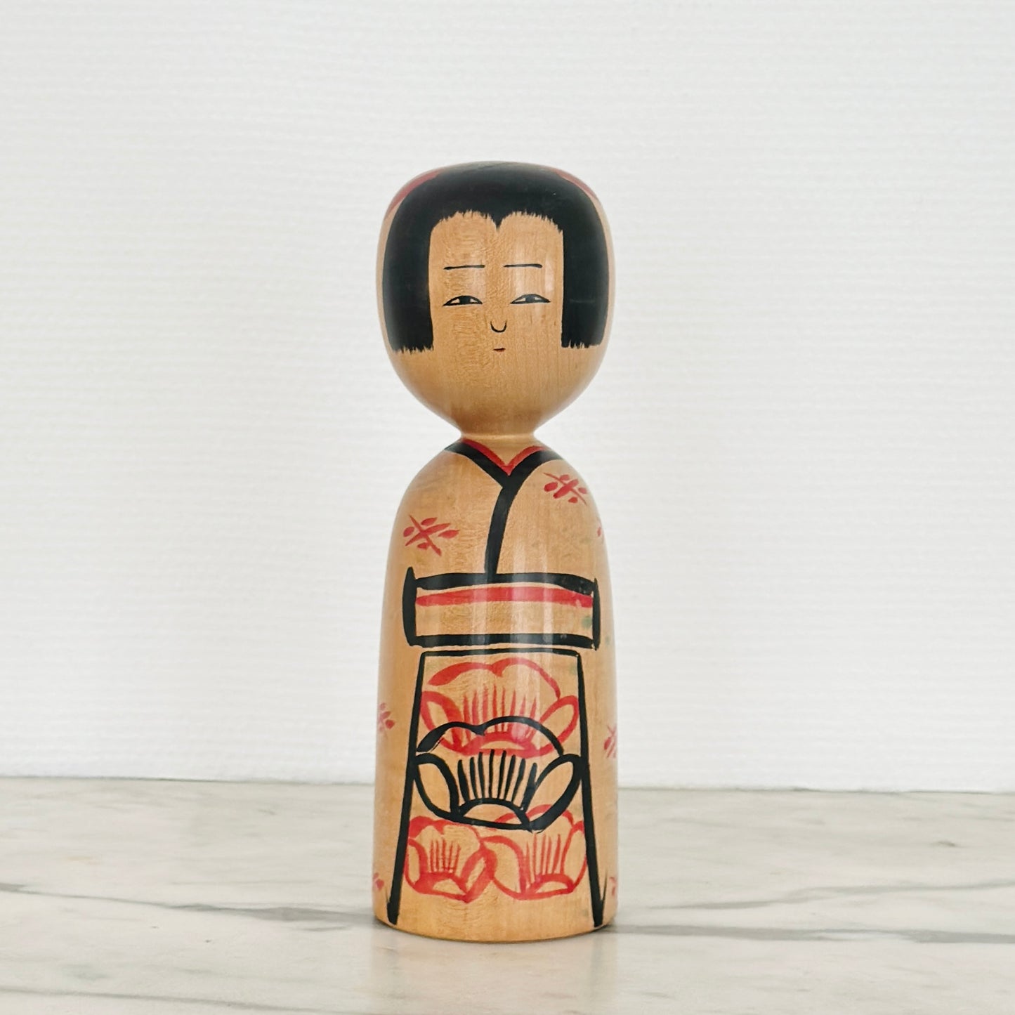 Vintage Japanese Kokeshi Doll by Ogura Shogo