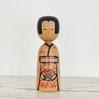 Vintage Japanese Kokeshi Doll by Ogura Shogo