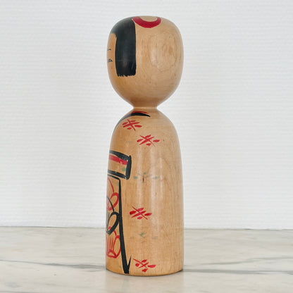 Vintage Japanese Kokeshi Doll by Ogura Shogo