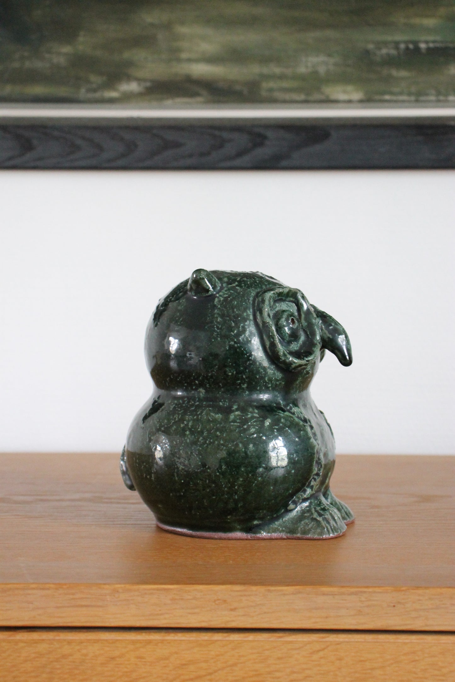 Arita Porcelain Owl Sculpture