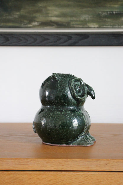 Arita Porcelain Owl Sculpture
