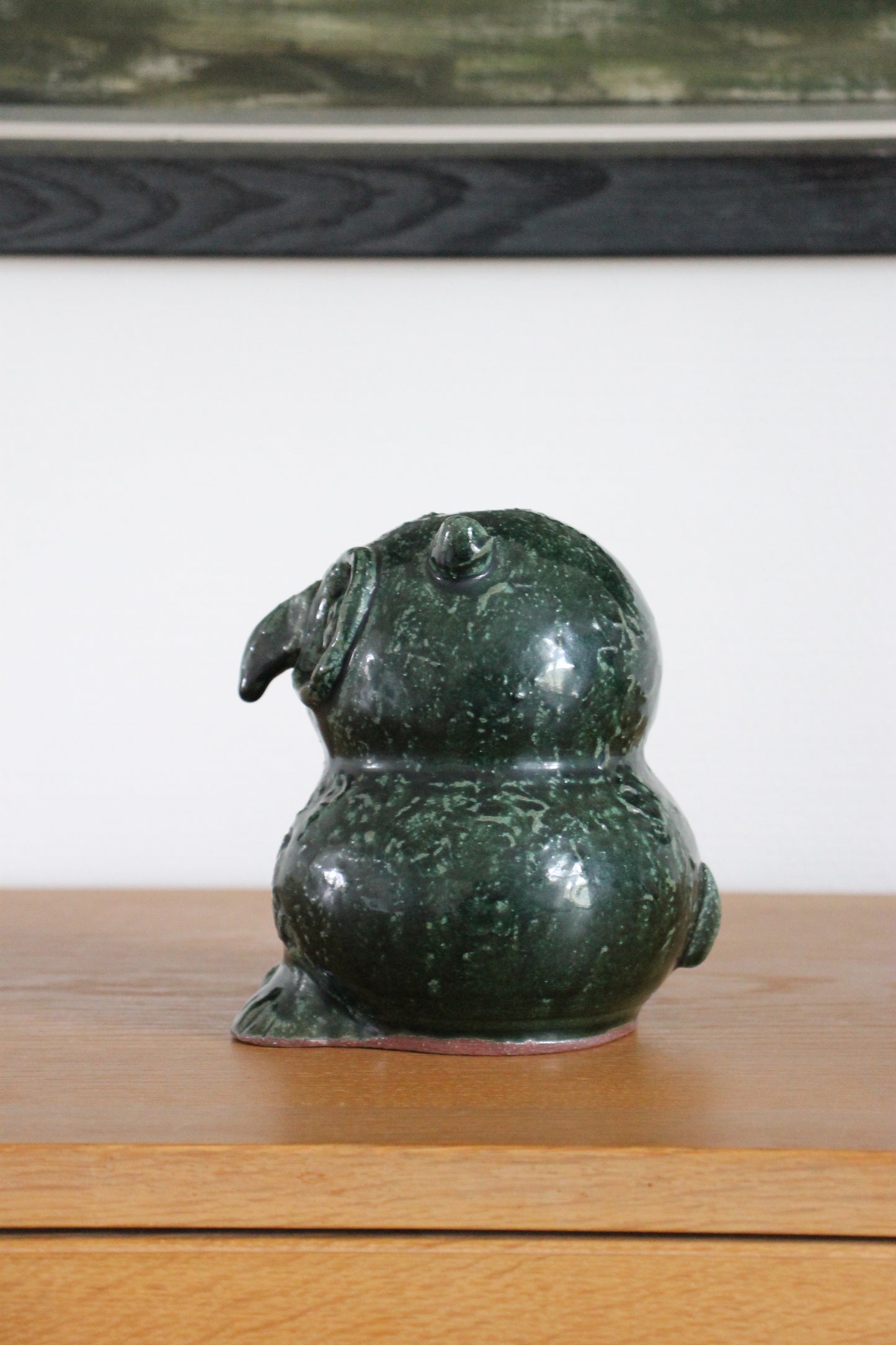 Arita Porcelain Owl Sculpture