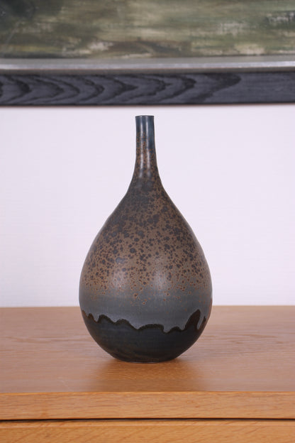 Vintage Japanese Ceramic Vase by Arata Koji