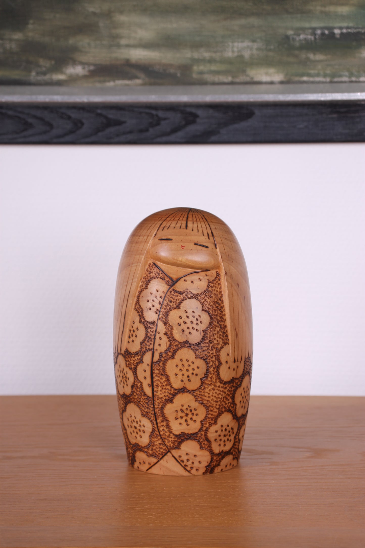 Vintage Japanese Kokeshi Doll by Otani Yoshio