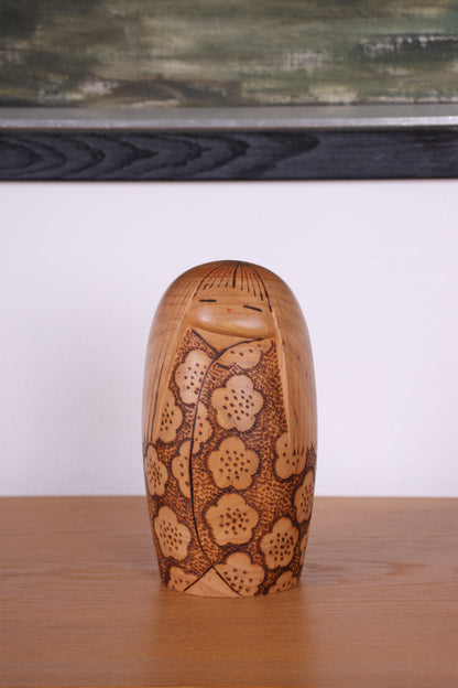 Vintage Japanese Kokeshi Doll by Otani Yoshio