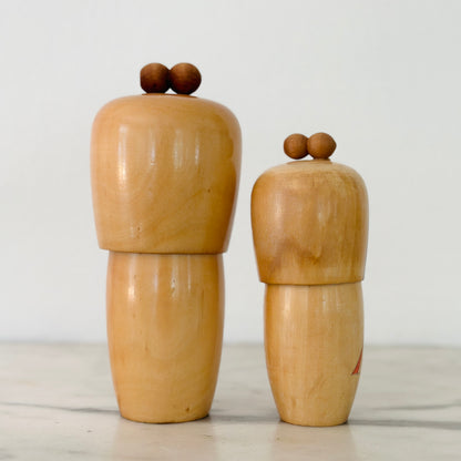 Pair of Vintage Japanese Kokeshi Doll Creative