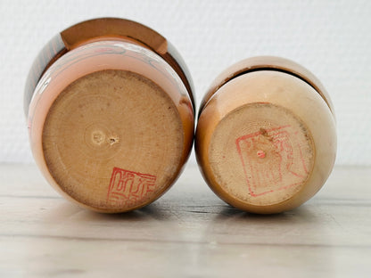 Pair of Vintage Japanese Kokeshi Doll Creative