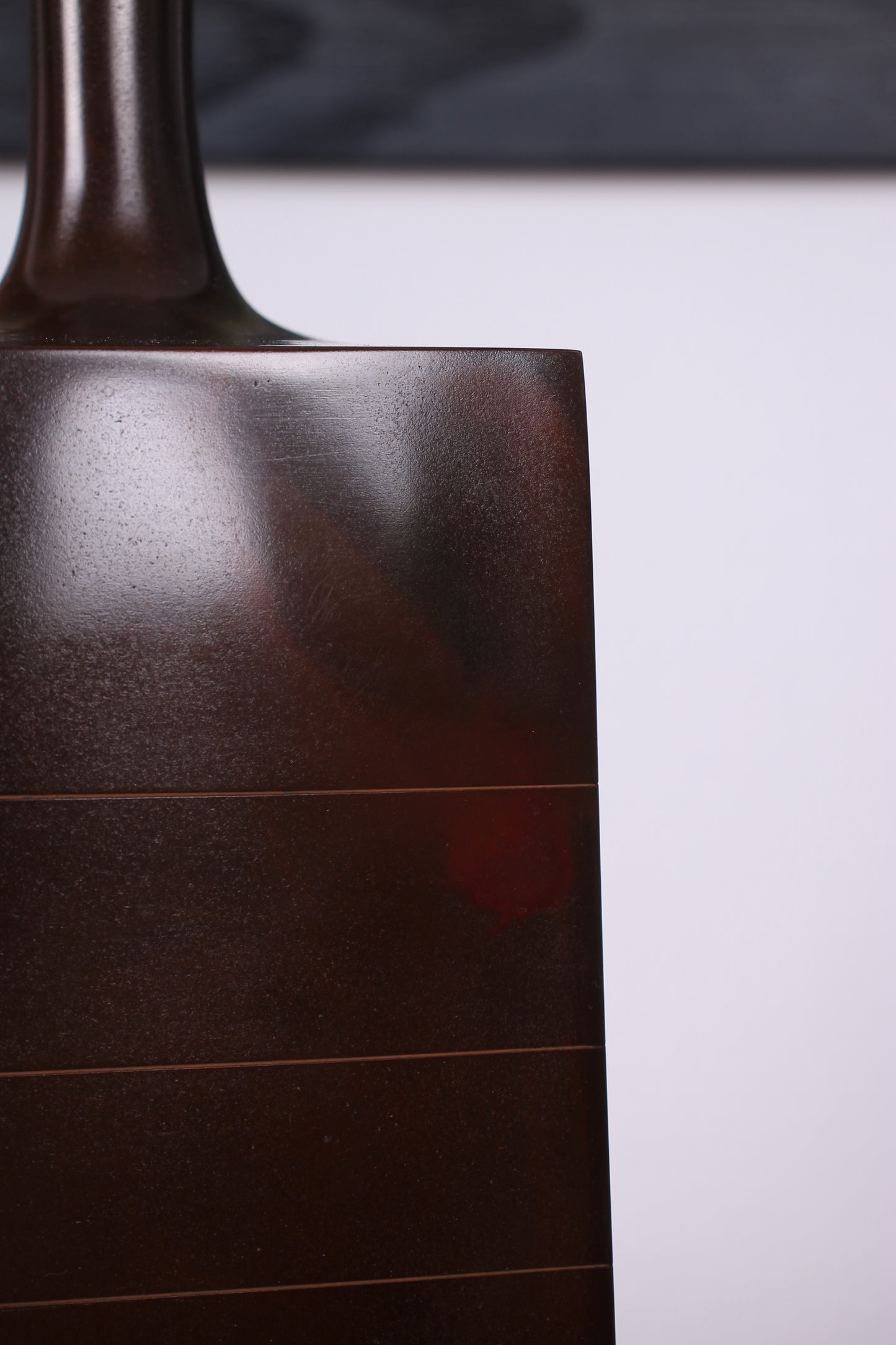 Vintage Japanese Bronze Vase by Hasuda Shugoro