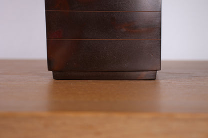 Vintage Japanese Bronze Vase by Hasuda Shugoro