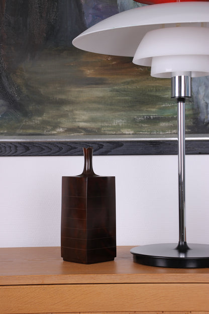 Vintage Japanese Bronze Vase by Hasuda Shugoro