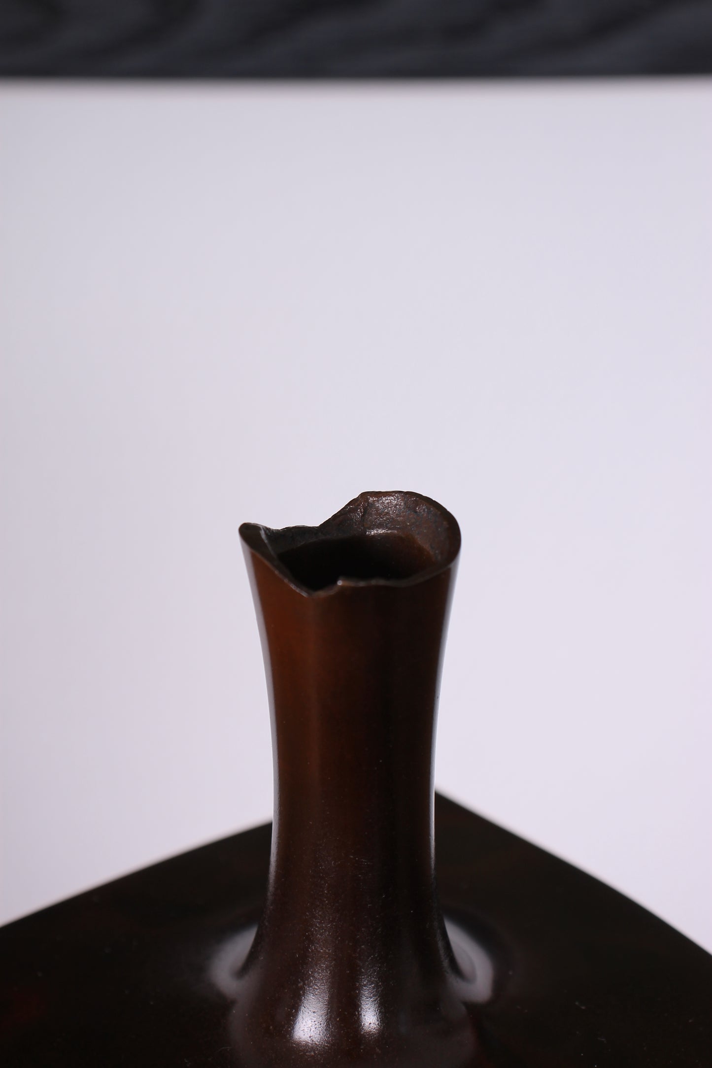 Vintage Japanese Bronze Vase by Hasuda Shugoro