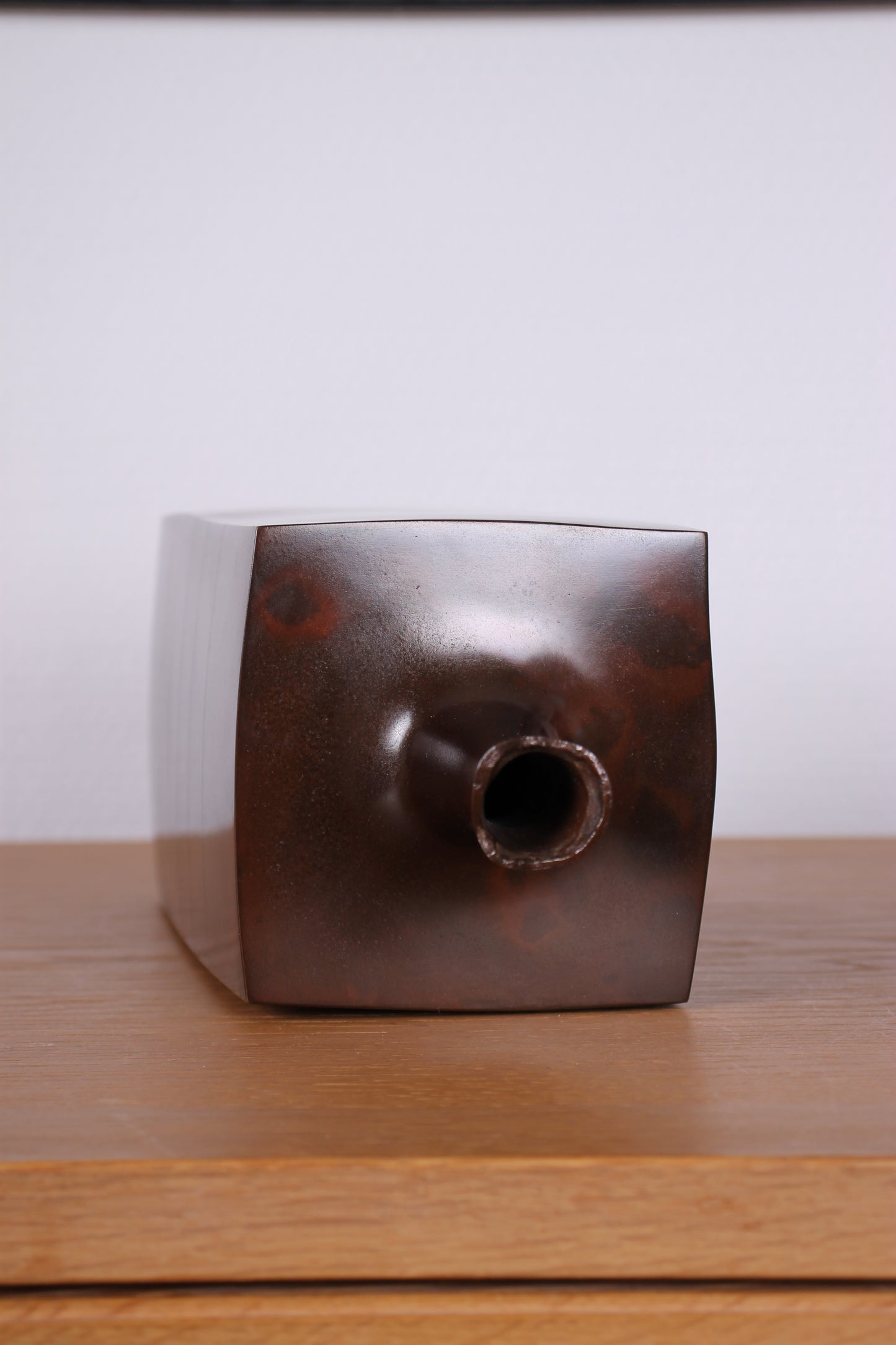 Vintage Japanese Bronze Vase by Hasuda Shugoro