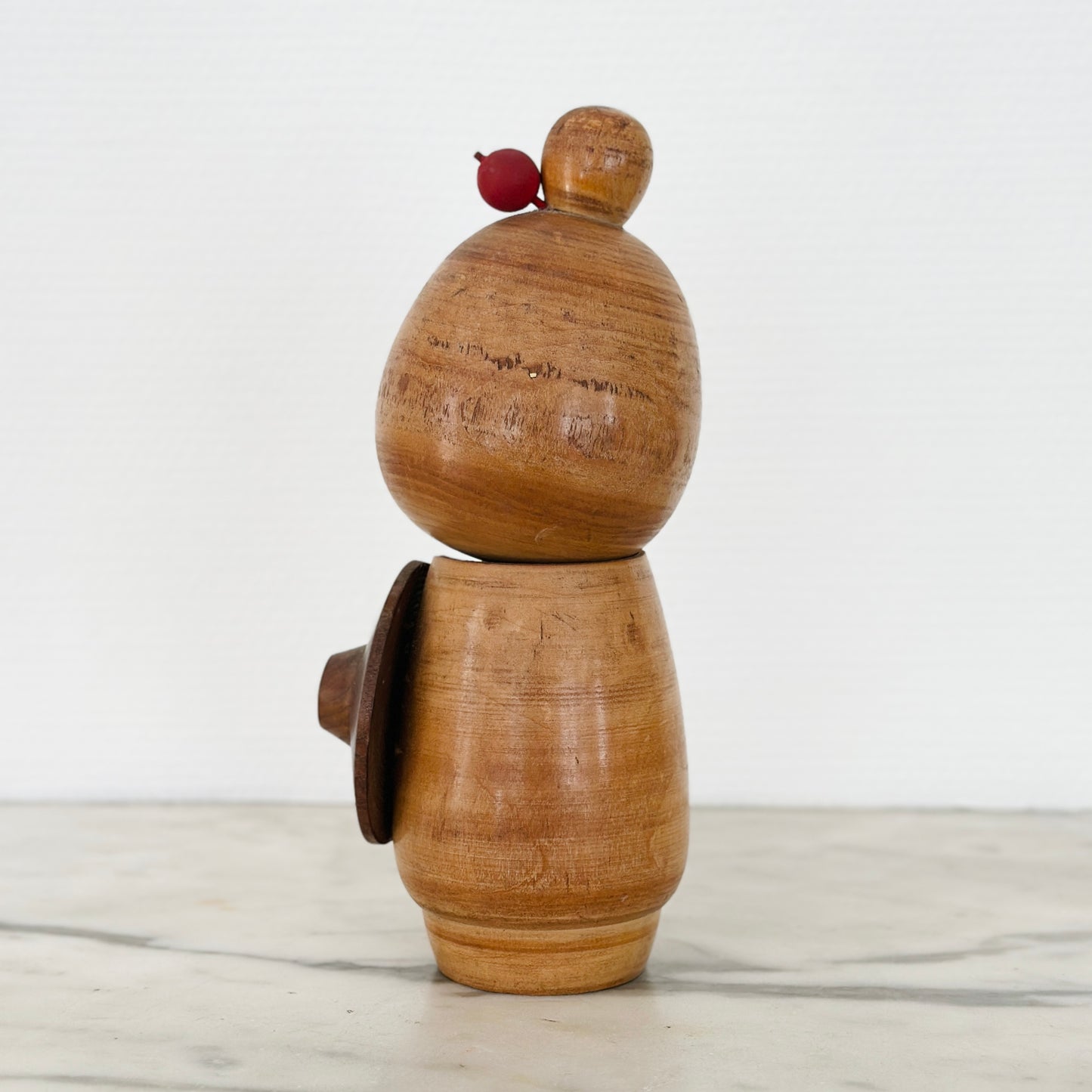Vintage Japanese Kokeshi Doll Kimono with a Hat
