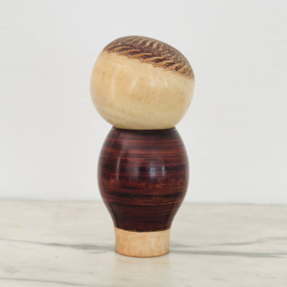 Vintage Japanese Kokeshi Doll Child Tilting Head