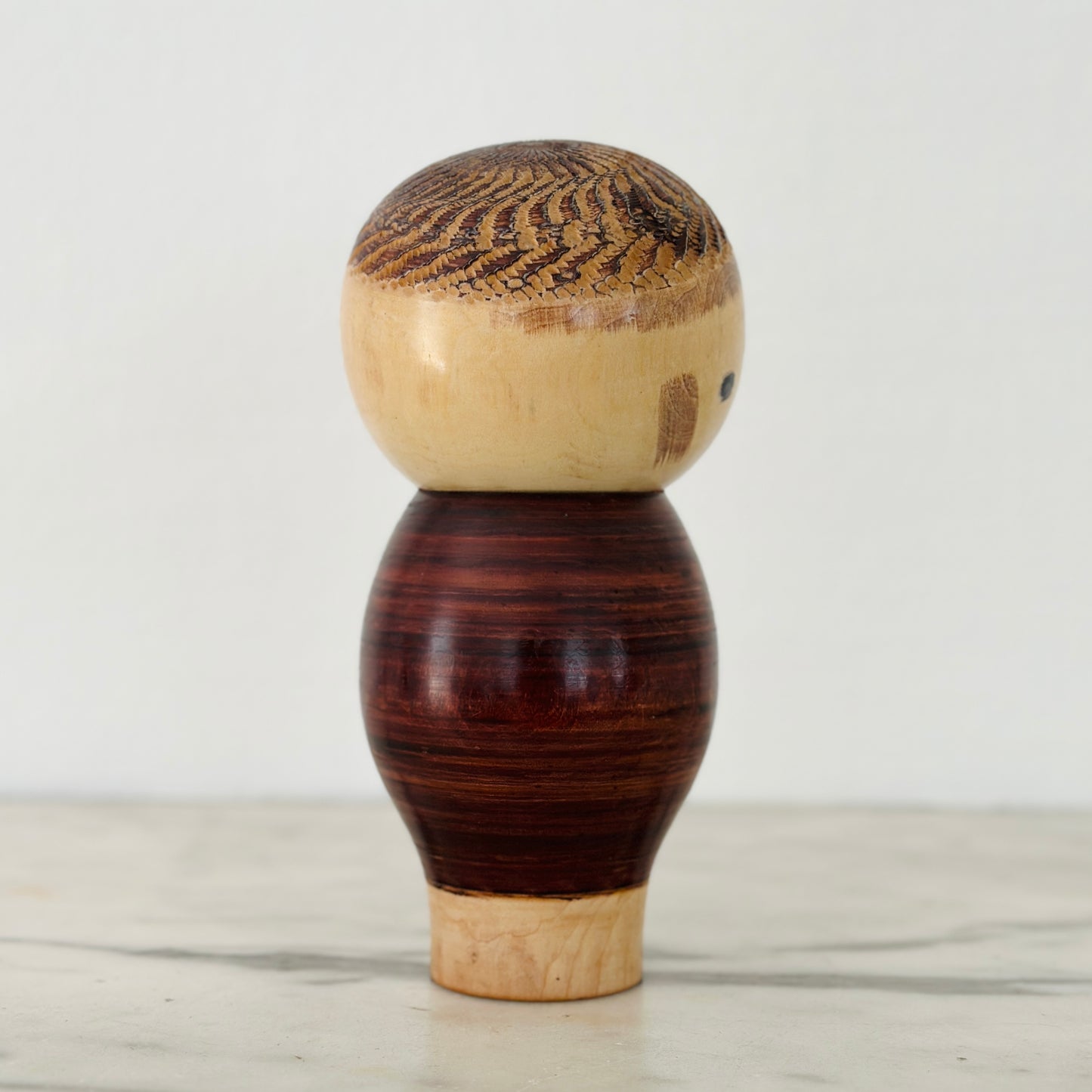 Vintage Japanese Kokeshi Doll Child Tilting Head