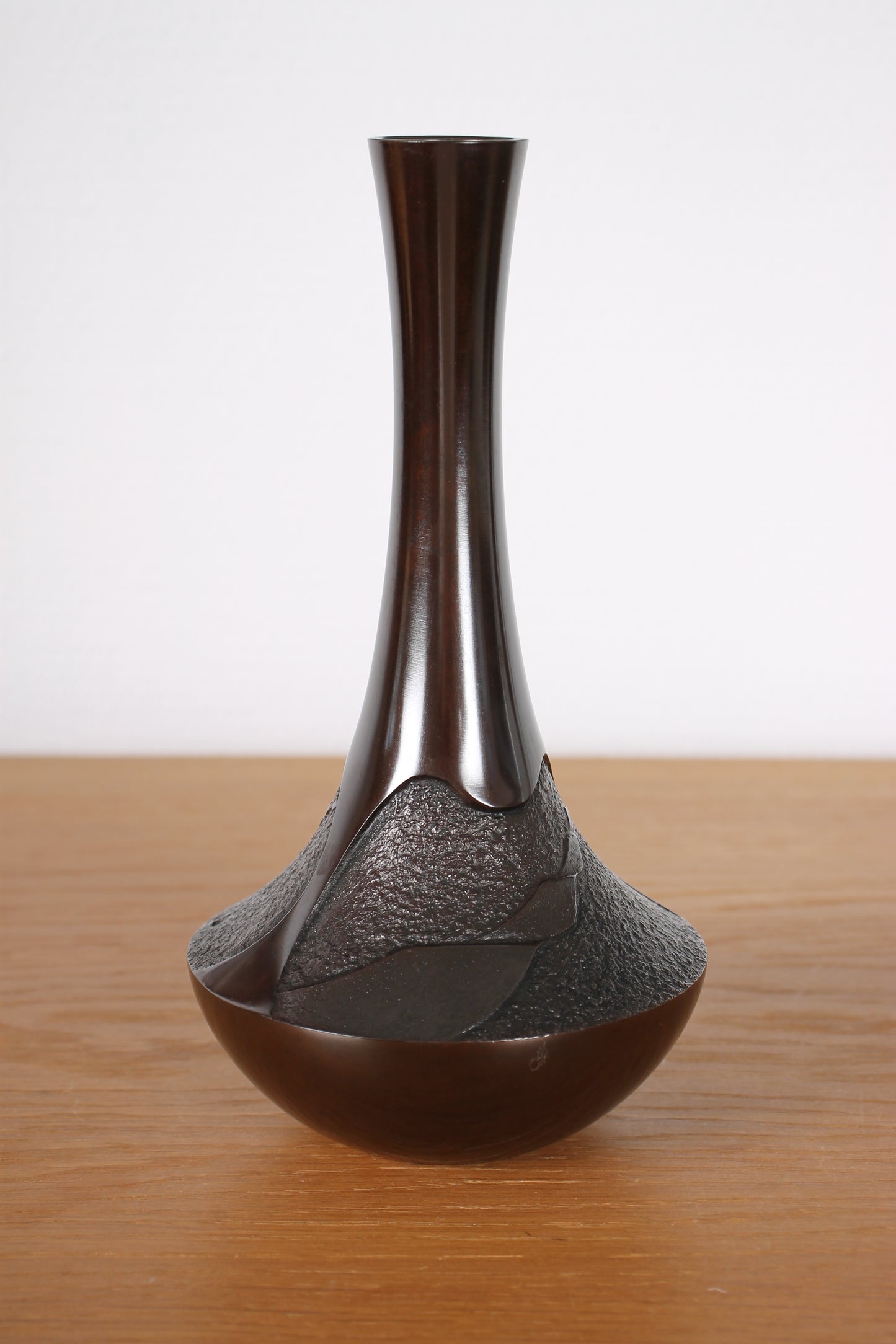 Vintage Japanese Bronze Vase by Tsuda Eijyu