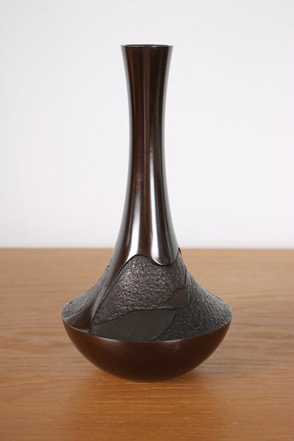 Vintage Japanese Bronze Vase by Tsuda Eijyu