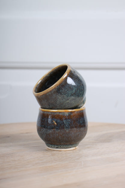 Vintage Japanese Ceramic Cups, Set of 2