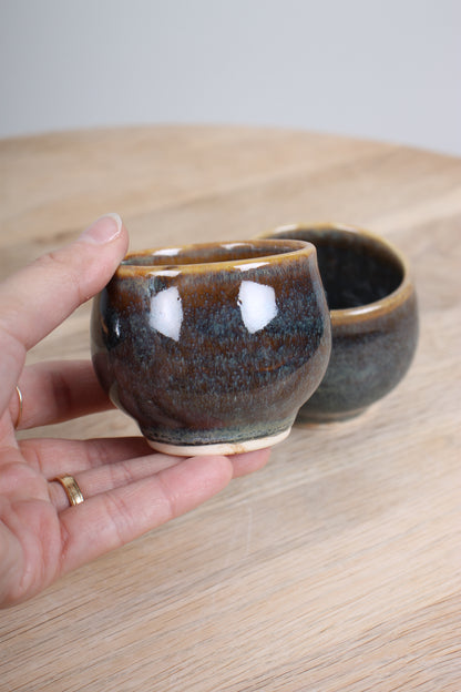 Vintage Japanese Ceramic Cups, Set of 2