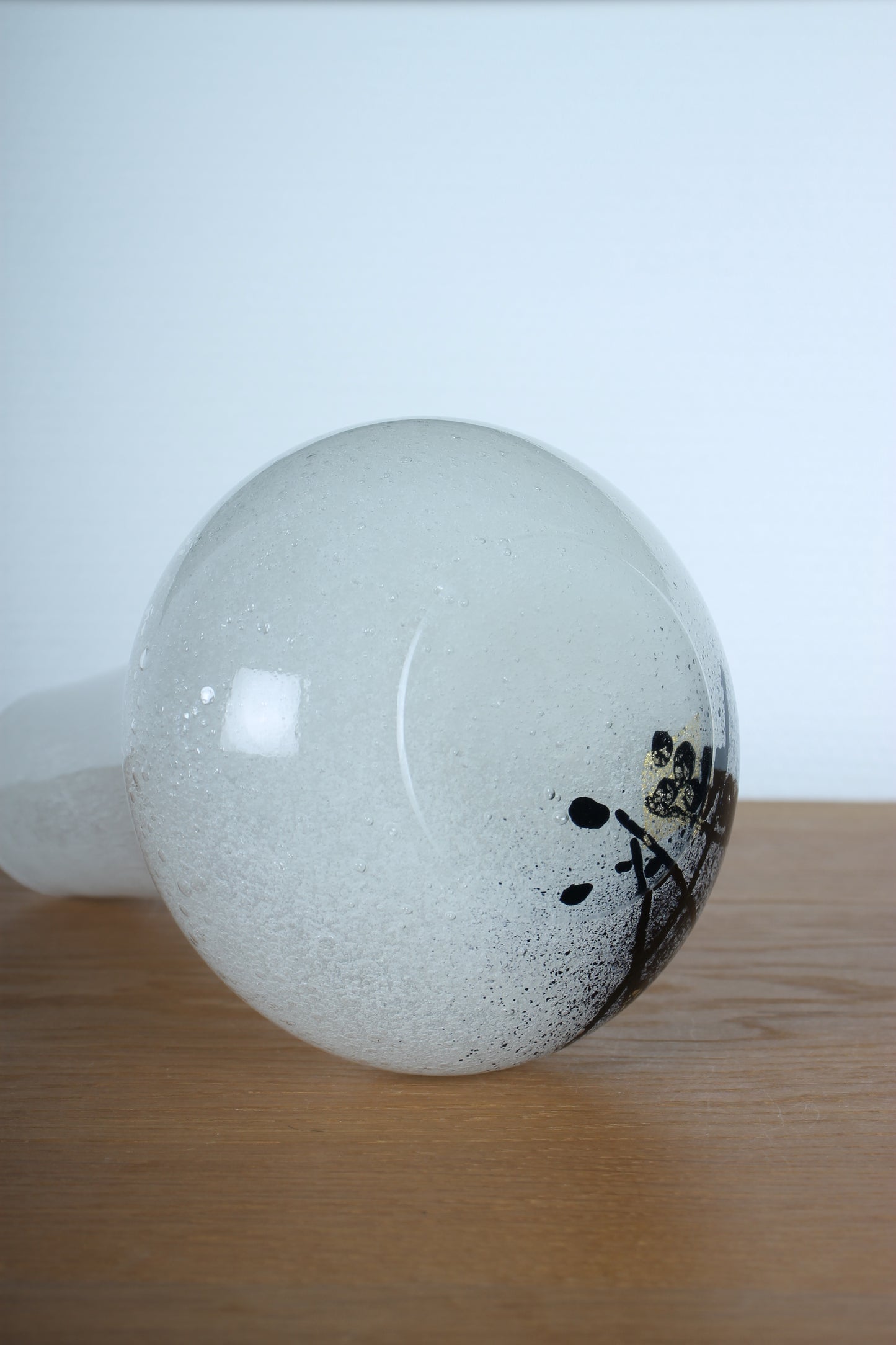 Glass Vase by Iwata Glass, Tokyo